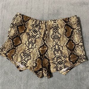 Shein Cheetah Skort